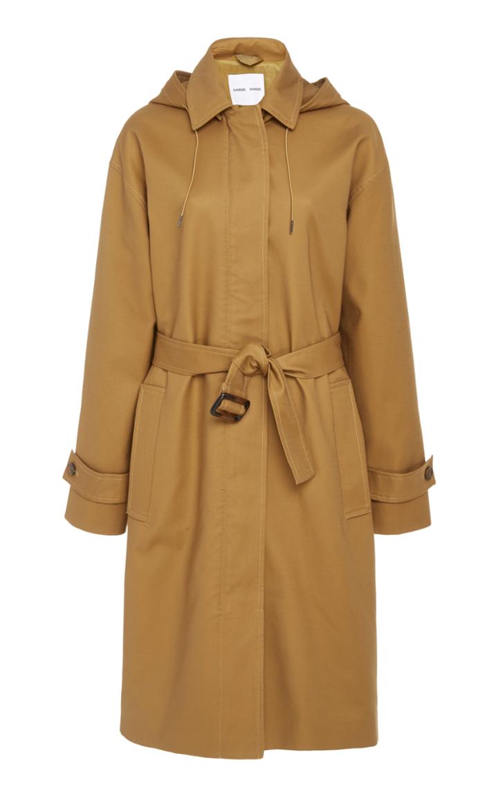 Moda Operandi Samse & Samse Delila Long Lined Trench Coat Size: Xxs