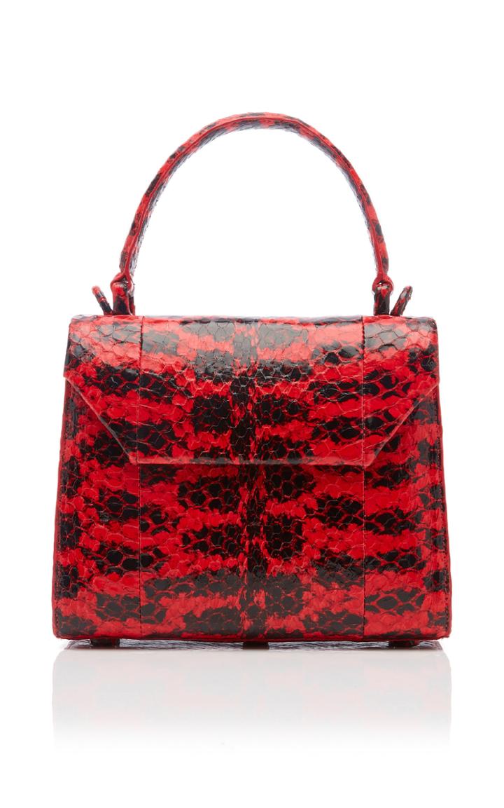 Nancy Gonzalez Lily Mini Snake Top Handle Bag