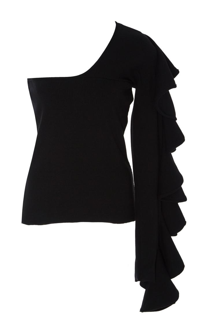 Beaufille Electra Ruffled Single Sleeve Top