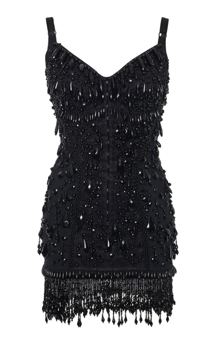 Moda Operandi Dolce & Gabbana Embroidered Mini Dress
