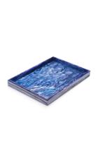 Edie Parker Purple Tie Dye Large Tray