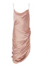 Jonathan Simkhai Cowl Neck Drape Midi Dress