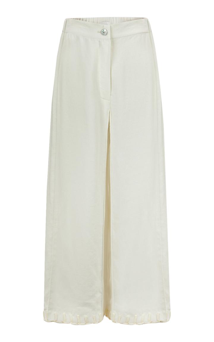 Moda Operandi Bevza Linen Culotte Pants