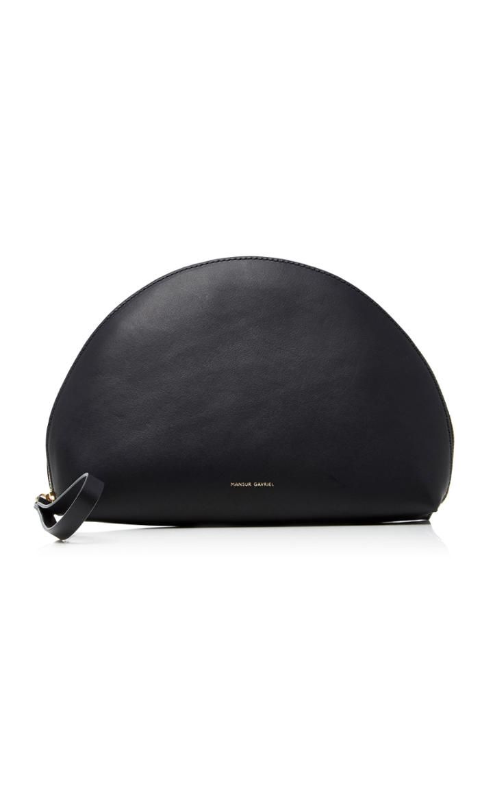 Mansur Gavriel Mini Moon Leather Clutch