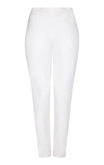 Safiyaa Adrianna Heavy Crepe Cropped Pants