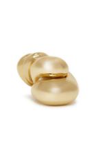 Ellery Universal Set-of-four Stacked Brass Rings