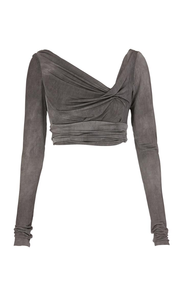 Maticevski Chemical Jersey Crop Top