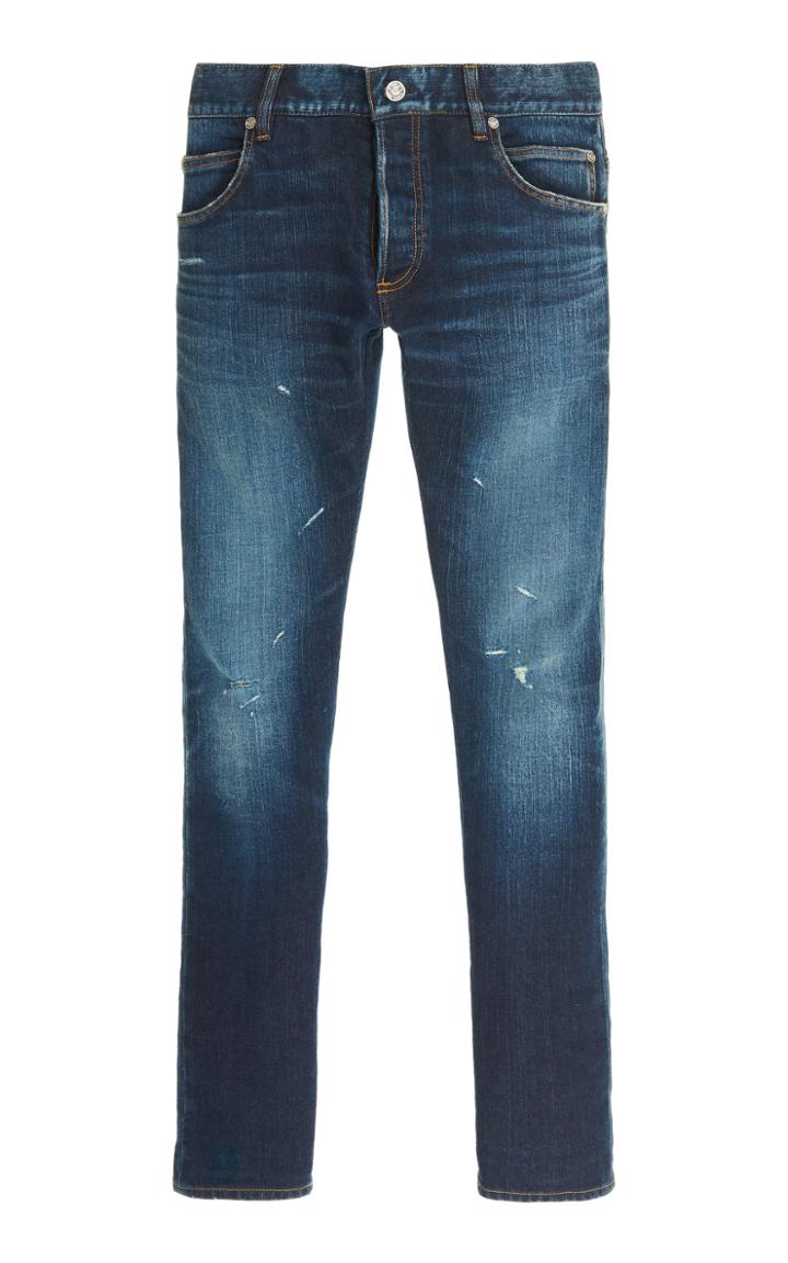 Moda Operandi Balmain Slim Balmain Selvedge Jeans