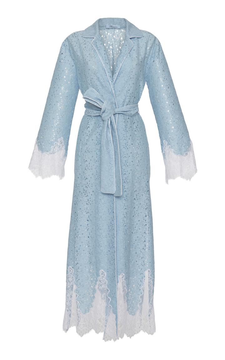 Blumarine Lace Trench Coat