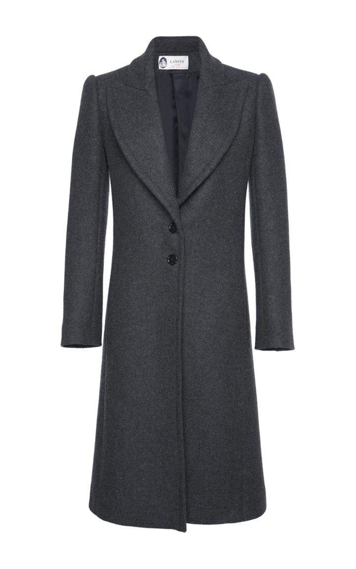 Lanvin Notch Collar Coat
