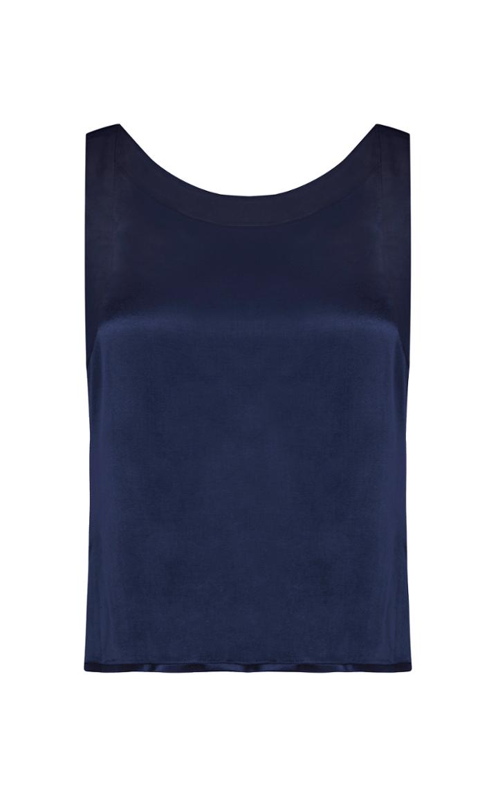 Usisi Rio High Neck Silky Tank Top