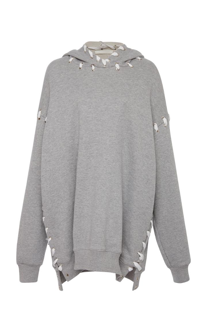 Jonathan Simkhai Whip Stitch Over-sized Hoodie