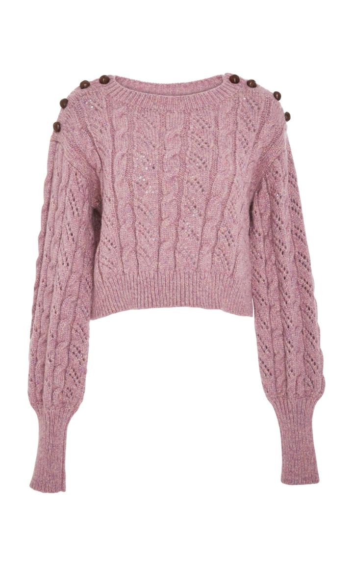 Loveshackfancy Rosie Ribbed Sweater