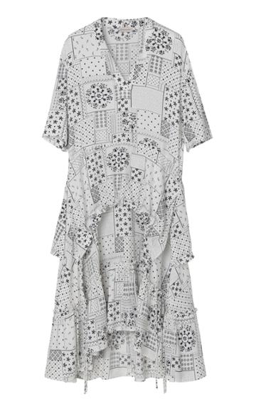 By Malene Birger Joi Flower Viscose Twill Dress