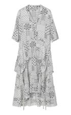 By Malene Birger Joi Flower Viscose Twill Dress