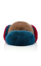 Albertus Swanepoel Pom Pom-embellished Mink Trapper Hat