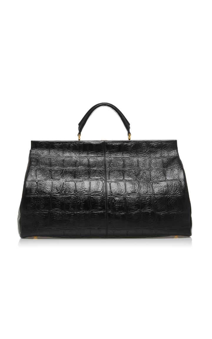 Marni Embossed Leather Frame Bag