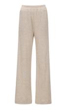 Moda Operandi Le17 Septembre Easy Textured-knit Wide-leg Pants