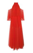 Maria Lucia Hohan Rory Off Shoulder Tulle Dress