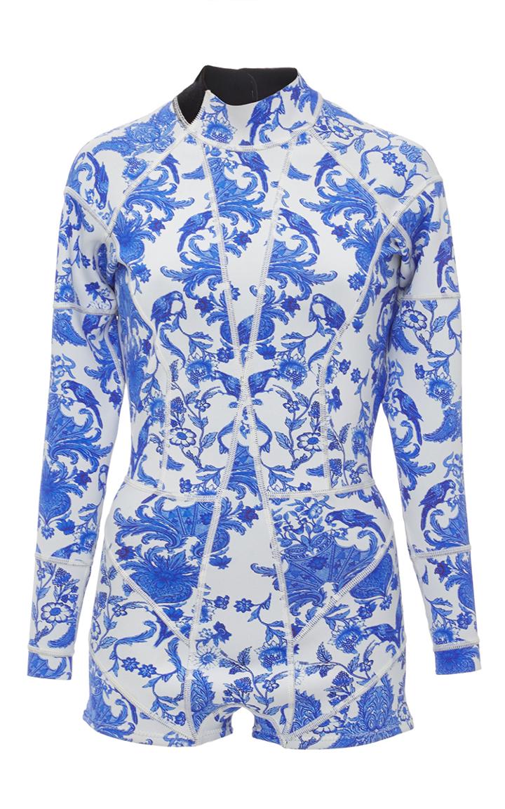 Cynthia Rowley China Print Wetsuit