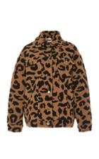 Apparis Tiarra Collared Leopard-print Faux Shearling Jacket