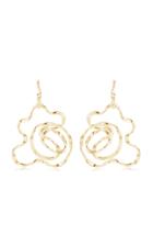 Natori 14k Gold Sakura Hoop Earrings