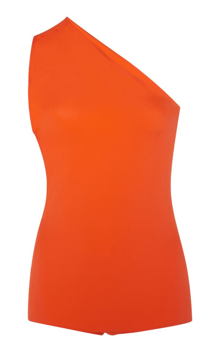 Bottega Veneta One-shoulder Stretch-jersey Swimsuit