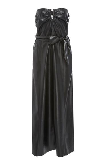 Nanushka Anja Vegan Leather Maxi Dress