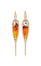 Vram One-of-a-kind Agate And Diamond Earrings