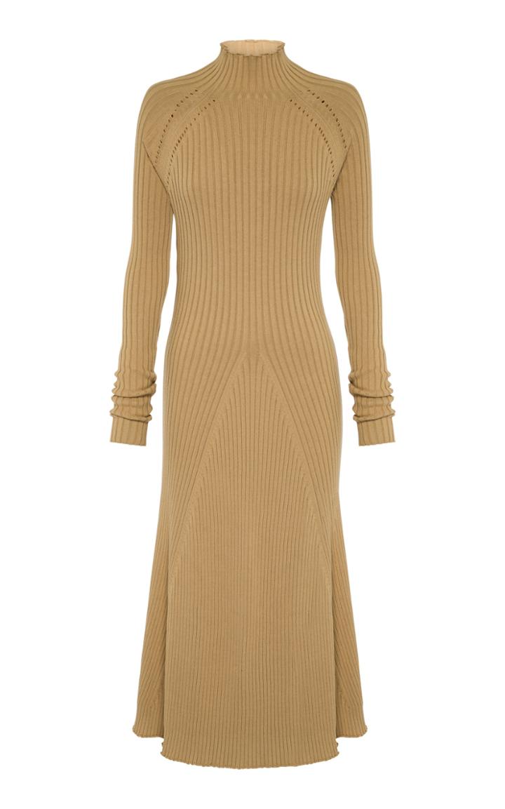 Anna Quan Mable Ribbed Cotton Dress