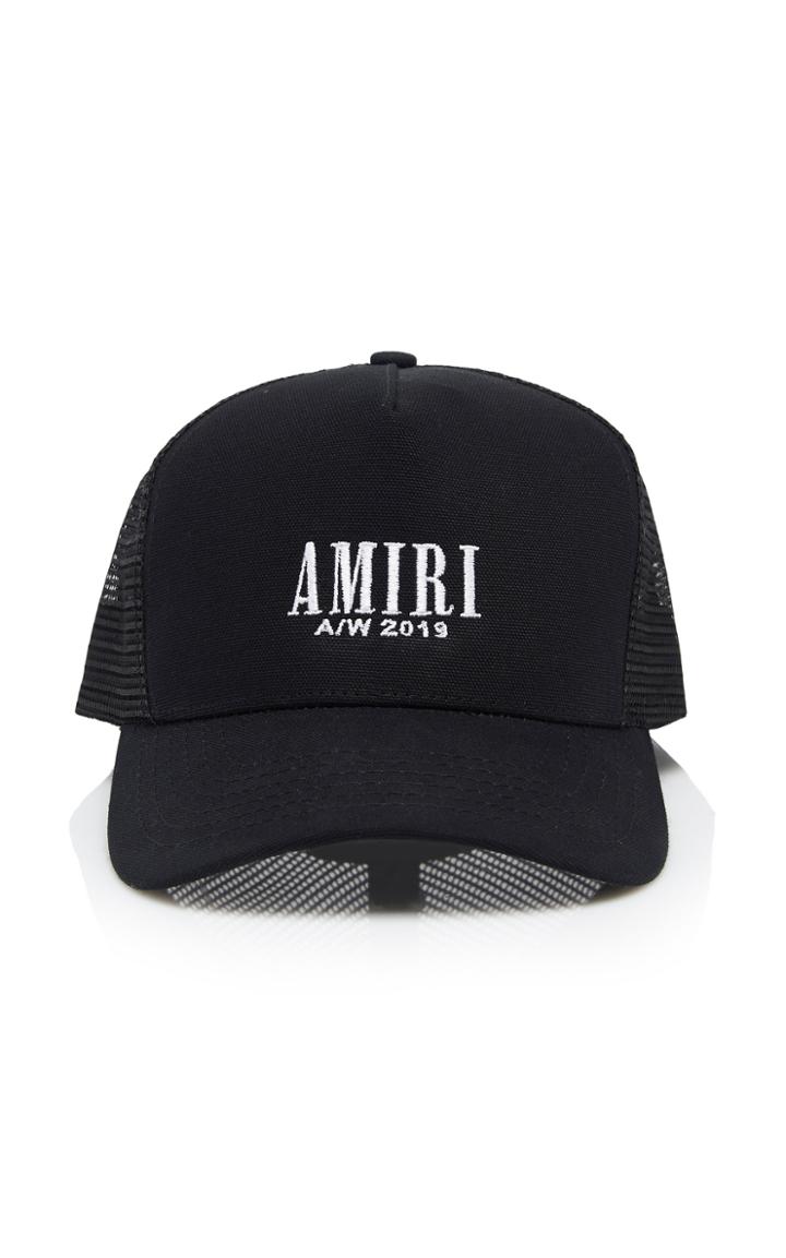 Amiri Embroidered Cotton-twill Baseball Cap