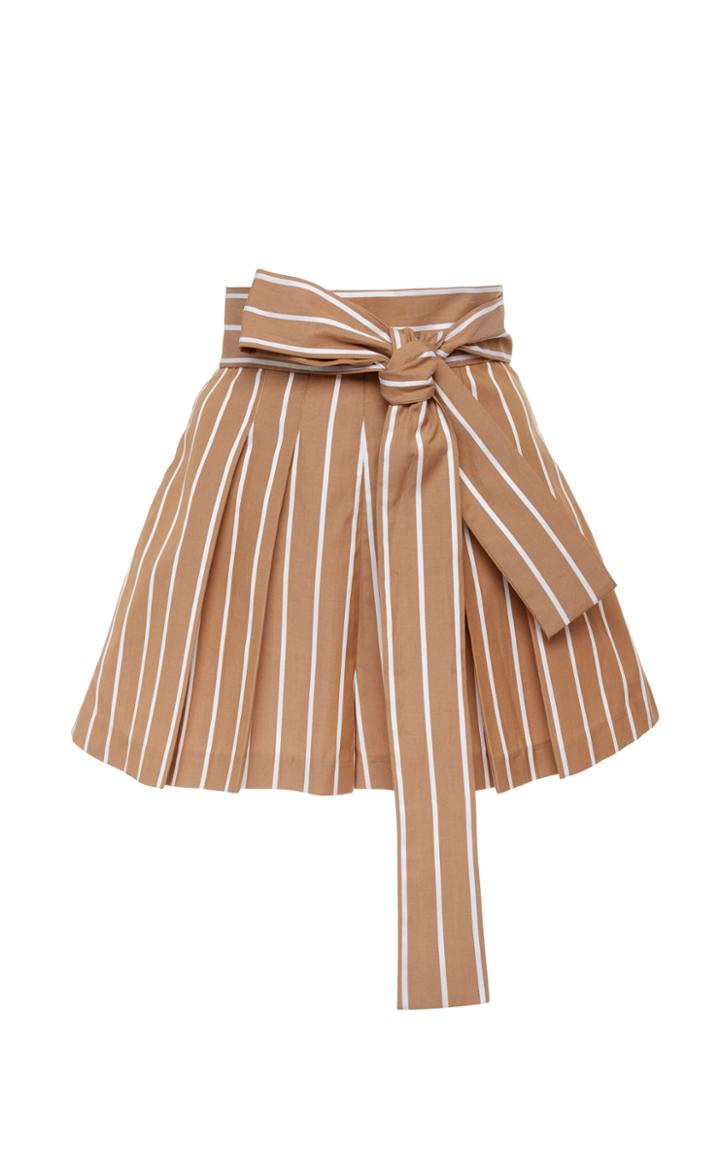 Alexis Noya Cotton Mini Shorts