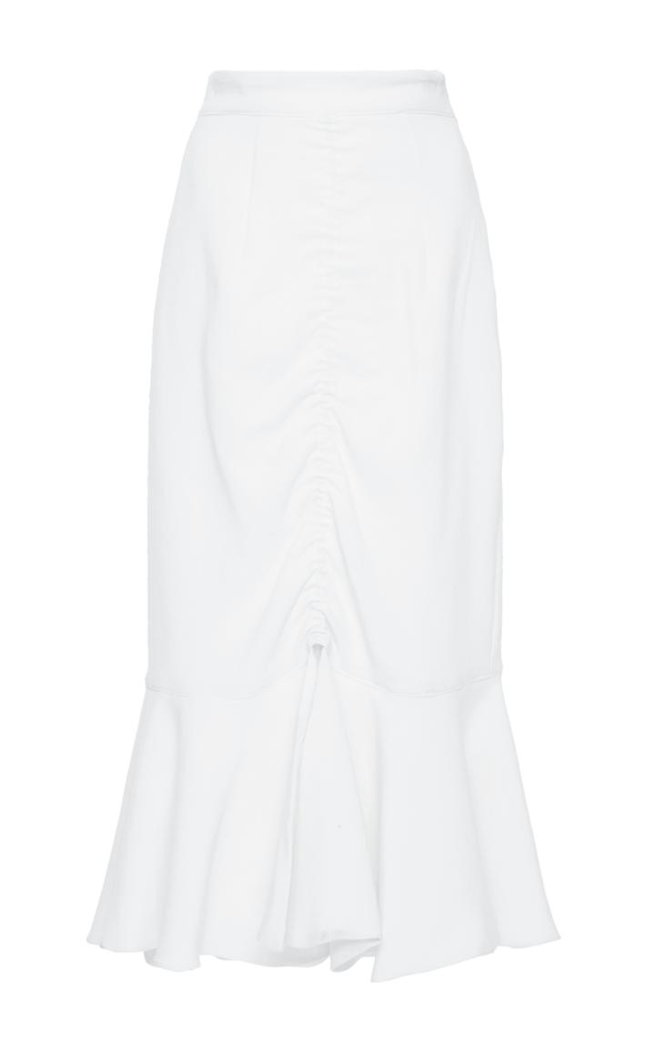 Viva Aviva Gathered Midi Skirt