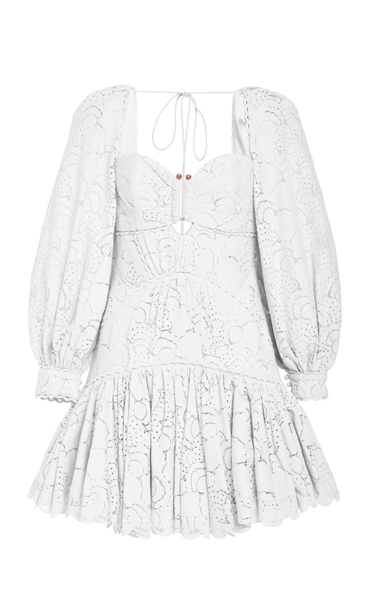 Acler Albion Cotton Mini Dress