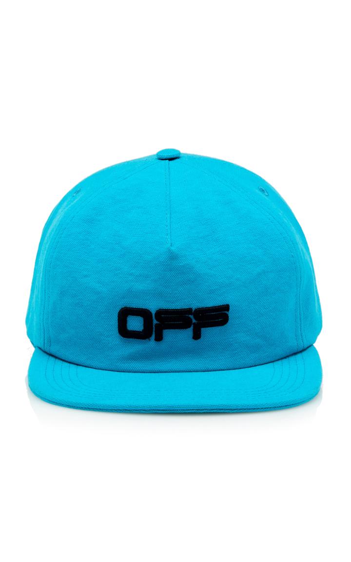 Off-white C/o Virgil Abloh Wavy Line Logo 5 Panel Cap