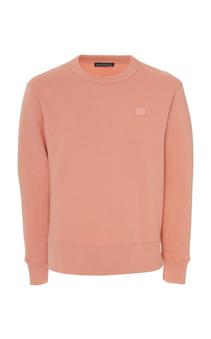 Acne Studios Fairview Embroidered Cotton-jersey Sweatshirt