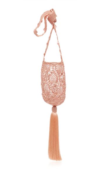 Verdi Design X Johanna Ortiz Rose Gold Mini Filegree Mochila Bag