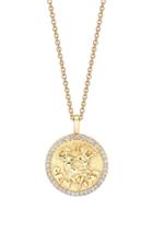 Moda Operandi Anita Ko 18k Gold Gemini Zodiac Necklace Size: Yellow Gold