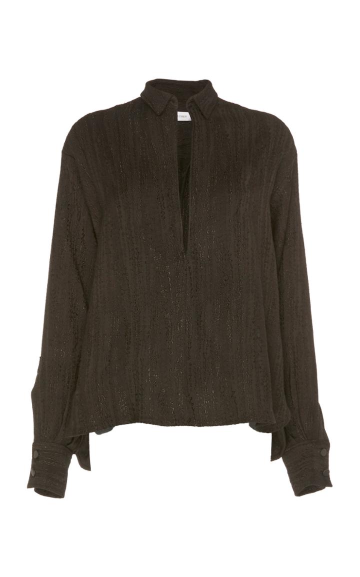 Christopher Esber Textured Swing Back Shirt