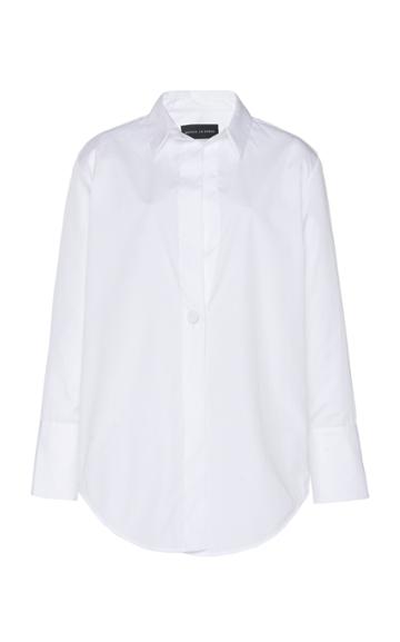 Moda Operandi Michael Lo Sordo Oversized Cotton-poplin Shirt