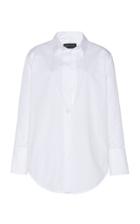 Moda Operandi Michael Lo Sordo Oversized Cotton-poplin Shirt