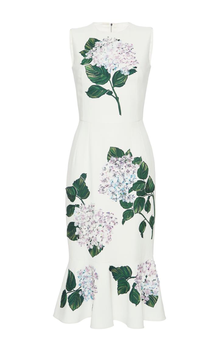 Dolce & Gabbana Floral-appliqued Dress