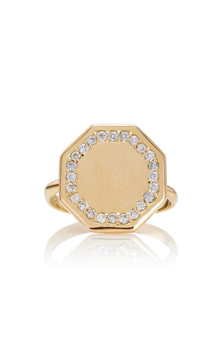 Emily & Ashley Diamond Signet Ring