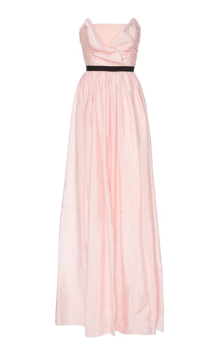 Noon By Noor Pevensey Silk-blend Gown