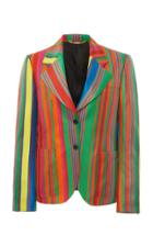 Moda Operandi Versace Striped Twill Blazer