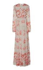 Giambattista Valli Floral-print Georgette Maxi Dress