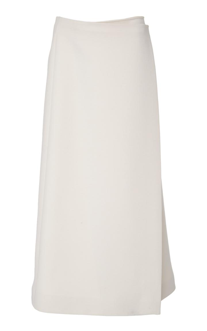 The Row Saio Wool And Silk-blend Maxi Skirt