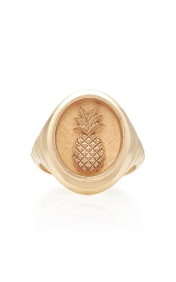 Retrouvai Pineapple 14k Gold Ring