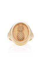 Retrouvai Pineapple 14k Gold Ring