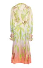 Peter Pilotto Liquid Organza Wrap Coat